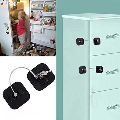 

Toponeto Child Safety Lock Window Refrigerator Safety Limit Lock For Drawer Door Secur