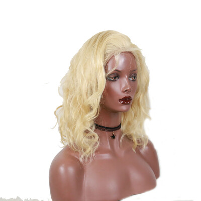 

Dolago Peruvian Virgin Hair 613 Blonde Lace Front Wig 360 Lace Frontal Wig Full End Body Wave Honey Blonde Colored Human Hair Wigs