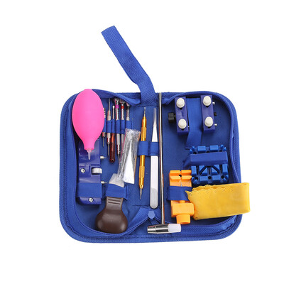 

126 PCS Watch Repair Kit Professional Adjustable Fixing Tool Set Wristwatch Repairing Screwdriver Tweezer