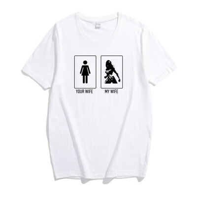 

Male Female Large Size O-Neck Short Sleeve T-shirt Summer Funny Taste Cotton Casual Loose Simple Tops