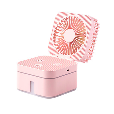 

〖Follure〗USB Charging Humidifier Spray Desktop Office Home Night Light Hydrating Fan