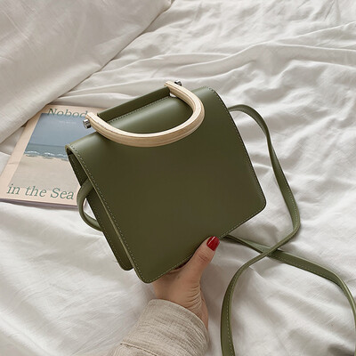 

French niche net red bag ocean female bag 2019 new fashion Korean version of the wild shoulder slung handbag