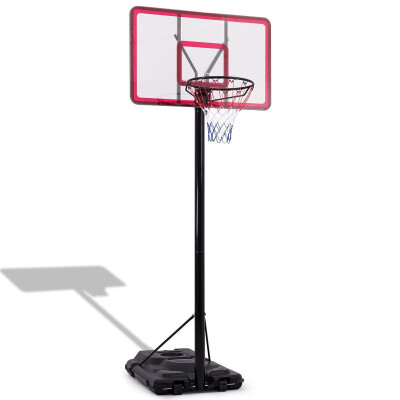 

10 Height Adjustable Hoop Stand Basketball Backboard w Wheels