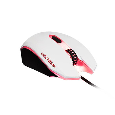 

MAGIC-REFINER MG5 USB Wired Gaming Mouse Game Mice LED Breathing Light 2000DPI Adjustable for PC LaptopGolden