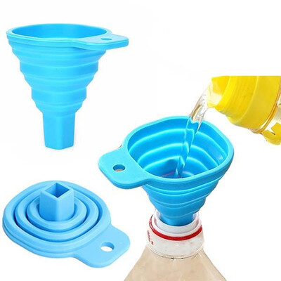 

Retractable Funnels Home Kitchen Funnel Convenient Storage