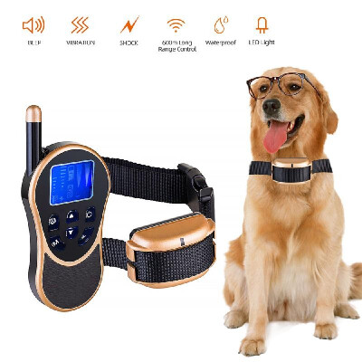 

Dog Anti Bark Collar Adjustable Rechargeable&Waterproof Collar Beep Vibration Shock Training Collar for Small Medium Large Dog