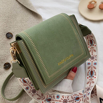 

North bag 2019 new French minority bag girl autumn fashion one shoulder slanted a hundred Korean version of the foreign air bag