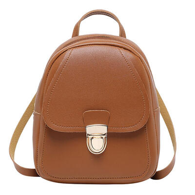 

Fashion Women Mini Backpack PU Leather Girl Schoolbags Travel Shoulder Bag