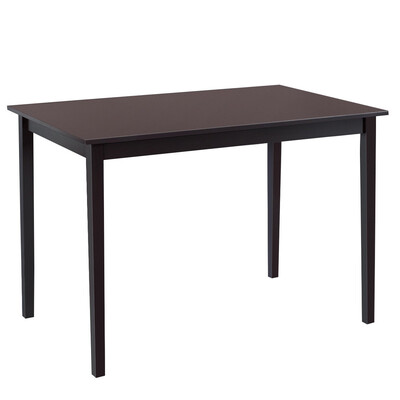 

Modern Rectangle Dining Table with Wooden Legs