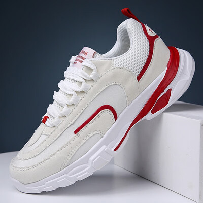 

Mens shoes breathable tide shoes mesh sports shoes trend wild casual old shoes