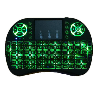 

Mini 24GHz Wireless Backlit Keyboard 3 Color Air Mouse Keypad With Touchpad For PC Laptop Android TV Box
