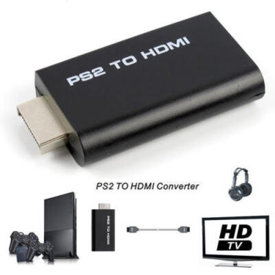 

Portable HD Adapter PS2 to HDMI Video Converter Multimedia Interface Converter