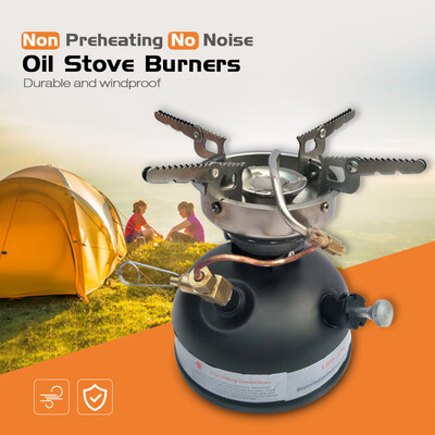 

Non Preheating Oil Stove Burners No Noise with Self-contained Needle