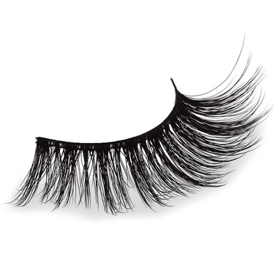 

Gobestart Real 3D Soft Long Natural Eye Lashes Makeup Thick False Eyelash Extension