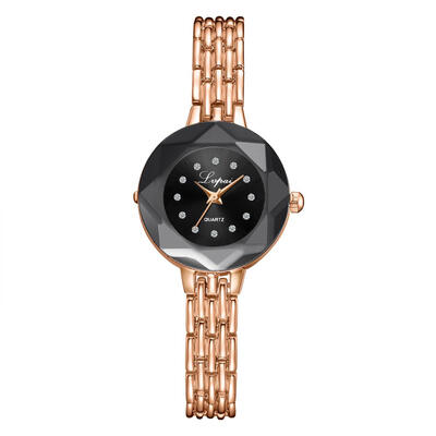 

High Quality Women Watches Irregular Dial Ladies Quartz Wristwatch Fashion Alloy Strap Luxury Clock Dress Relogio Feminino
