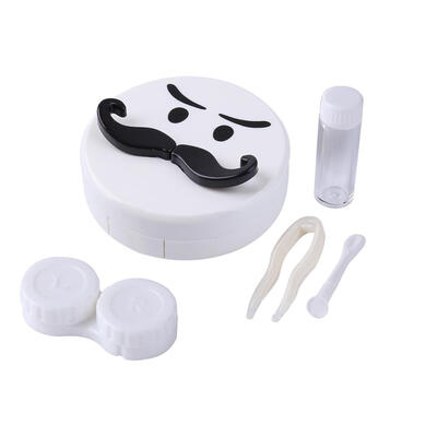 

Cute Travel Plastic Contact Lenses Box Eyes Care Kit Holder Container Gift