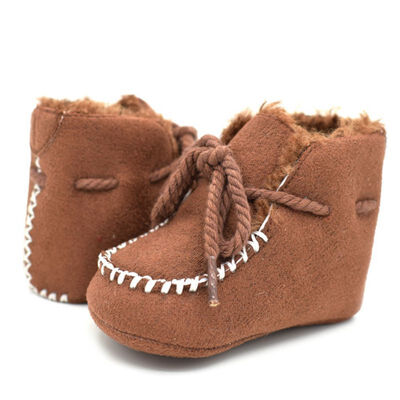 

Toddler Winter Warm Straps Shoes Baby Kids Shoes Casual Anti-Slip Shoes