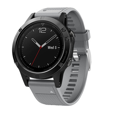 

〖Follure〗Replacement Silicagel Quick Install Soft Band Strap For Garmin Fenix 5 GPS