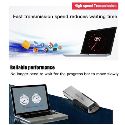 

SanDisk USB 30 Flash Drive 128G 64GB 32GB 16GB Memory Stick Pen Drives Pendrive Flashdisk U Disk 128GB