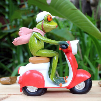 

3D Creative Status Funny Interesting Decoration Ornament Green Figurine Cute Birthday Gift Moral Integrity Frogs