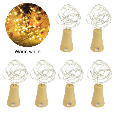 

10LEDs Solar Wine Bottle Light Waterproof Copper Wire Decorative Lamp String