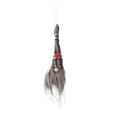 

Christmas Long Hat Gnome Doll Pendant Door Wall Tree Home Party Hanging Ornament