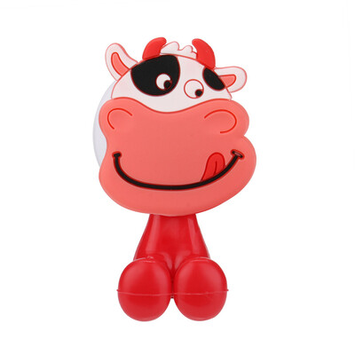 

〖Follure〗Newest 3D Cartoon Animal Cute Sucker Toothbrush Wall Holder Suction Cup Bathroom