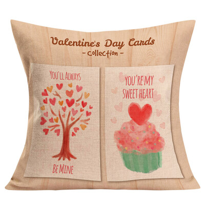 

Siaonvr Valentines Day Fashion Throw Pillow Cases Cafe Sofa Cushion Cover Home Decor C