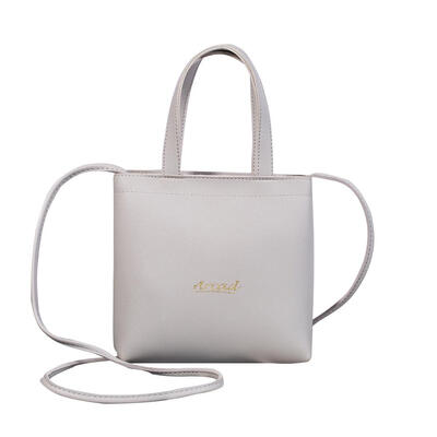 

Fashion Women Tote PU Leather Letter Print Handbag Shoulder Top-handle Bag