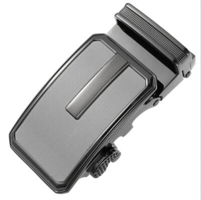 

new womens Mens Business Alloy Automatic Buckle Unique Men Plaque Belt Buckles for 31cm Ratchet Men Apparel belts LY133-22085