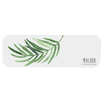 

Tree Bird Pattern Coaster Rectangular Quick-drying Non-slip Diatom Mud Soap Mat Garden Kitchen Dining Table Decoration