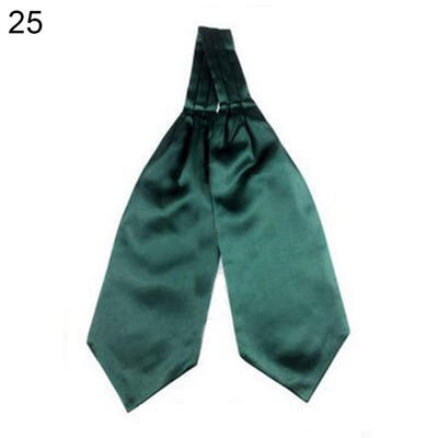 

Adjustable Plain Silky Self Tied Necktie Cravat Men Bow Tie Party Suit Accessory