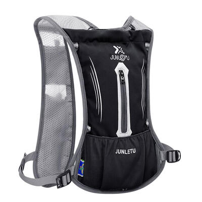 

Running Trail Backpack Marathon Rucksack 2L Hydration Vest Pack Outdoor Bag