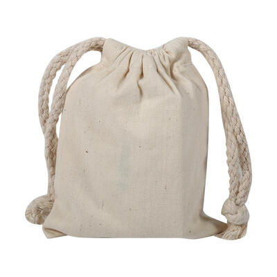 

Cotton Storage BagsHousehold Plain Cotton Drawstring Storage Laundry Sack Stuff Bag for Travel Home Use Drawstring Storage Bag