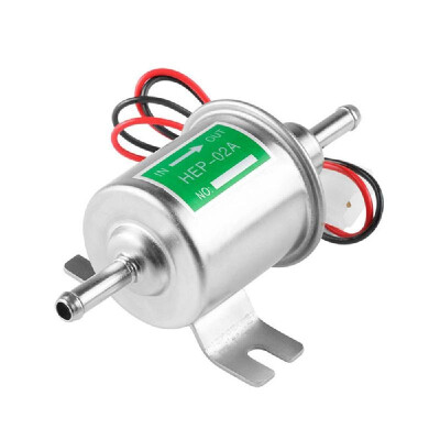 

Electric Fuel Pump 12V 24V Inline Petrol Gas Diesel HEP-02A Low Pressure