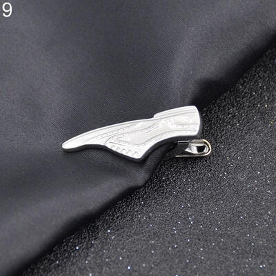 

Men Charm Alloy Tie Clip Narrow Necktie Pin Clamp Stickpin Business Wedding