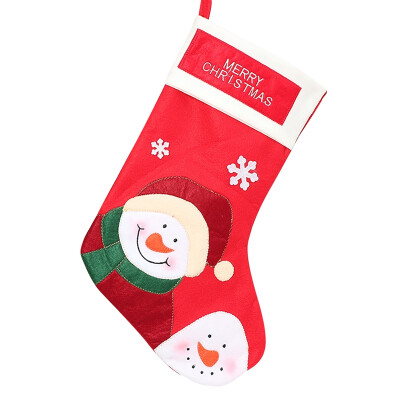 

Christmas Stockings Gifts Cloth Santa Elk Socks Xmas Lovely Gift Bag For Children Fireplace Tree Christmas Decoration