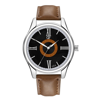 

Gobestart Hot Man Leather Watch Whatever Late Anyway Letter Watches New Pointer glow