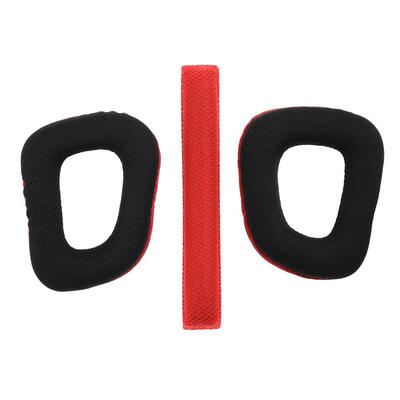 

Replacement Ear Pads Headband Cushion for Logitech G430 G930 Headphones