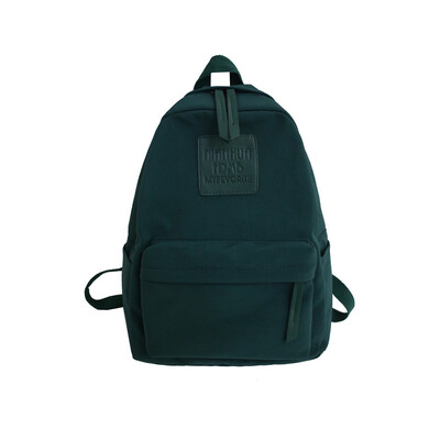 

Double-shoulder bag womens fashion old girls bag Korean high school college studentss tide brand backpack