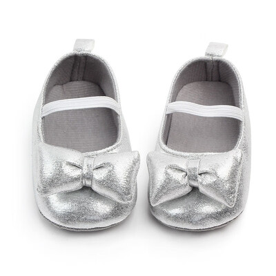 

born Cute Princess Baby Girls Soft Crib Shoes Prewalker Soft Sole Moccasin Bowknot Shoes bebek ayakkabi 0-18M