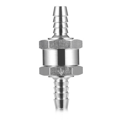

One Way Fuel Non Return Check Valve Petrol Diesel Aluminium Alloy