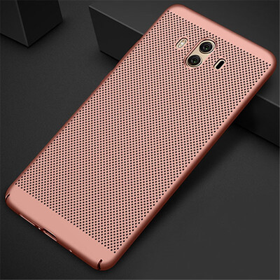 

Goowiiz Phone Case For Huawei Honor 6A7X7 Plus7S8 PlusY9 2018 Full Protection Slim Hard PC Breathable Grid Back Cover