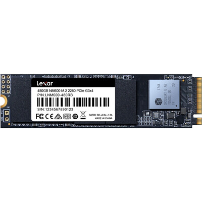 

Lexar NM600 480G M2 NVMe Solid State Drive NM600-480GB