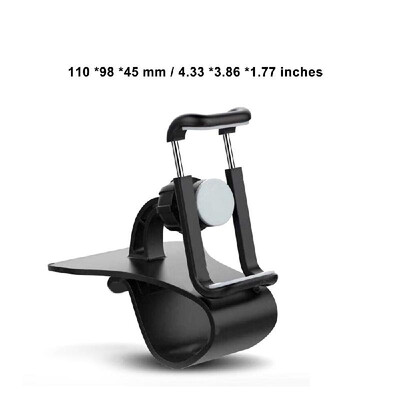 

mobile phone rack panel car phone holder mobile phone bracket Black