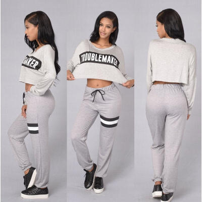 

Fashion Women Long Sleeve Hoodie Sweatshirt Sweater Casual Cropped Coat Pullover  M L XL