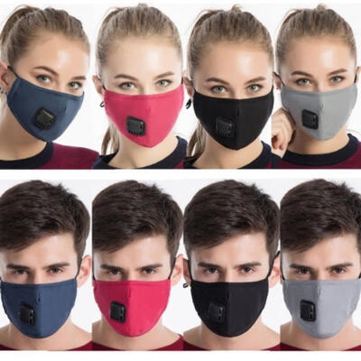 

Unisex Anti Smoke Air Filter Dust Face Mask Outdoor DustProof Filter multi layer
