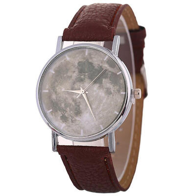 

Magic universe space quartz bwatch Fashionable Temperament clock 2018 Silicone Beautiful Simple Business ladies WristWatch D