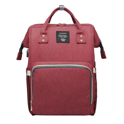 

Maternity Waterproof Nappy Handbag USB Big Capacity Mummy Nursing Backpacks