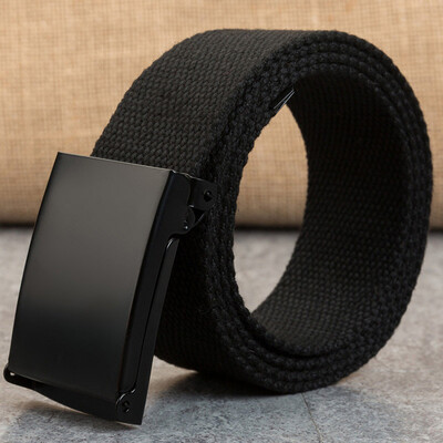 

Men Belt New Fashion Unisex Army Tactical Waist Belt Jeans Male Casual Luxury Canvas Webbing Waistband Ceinture Femme 110-150cm